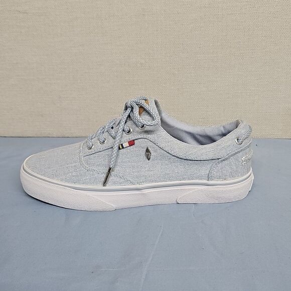 GUY HARVEY ATLANTIC LINEN OXFORD WOMENS SNEAKERS BFPM-07-149 - Picture 7 of 10